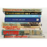 WWII RAF related books including Guy Gibson 'Enemy