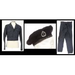 Post war RAF Observer Corps tunic, trousers and be
