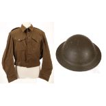 1940 pattern British Army WWII battle dress tunic