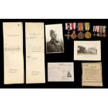 WWI Military Cross medal group awarded to WWII cas