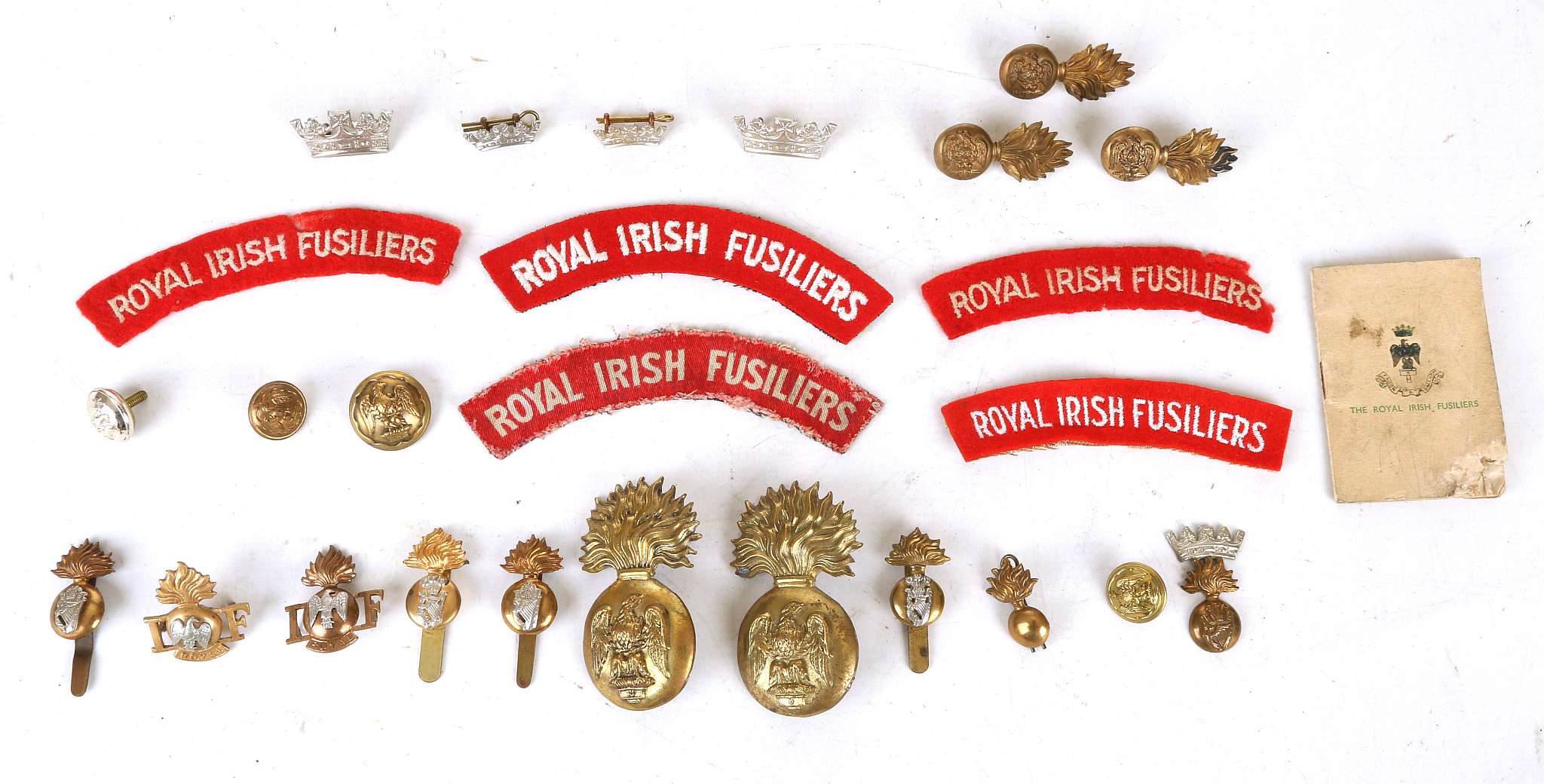 British Army Irish military momentos Royal Irish F