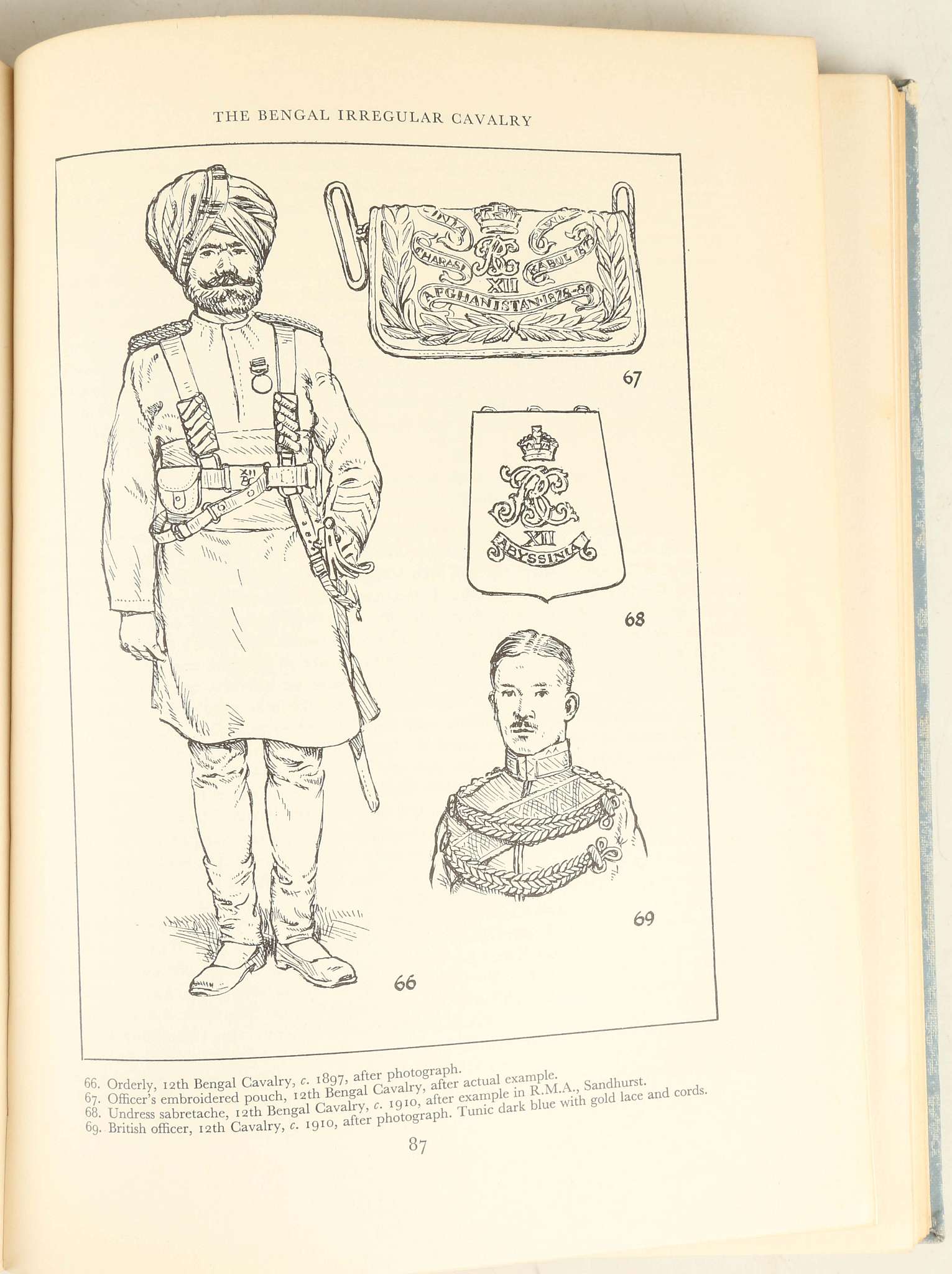 Military books; Indian Army Uniforms, Infantry & C - Image 3 of 6