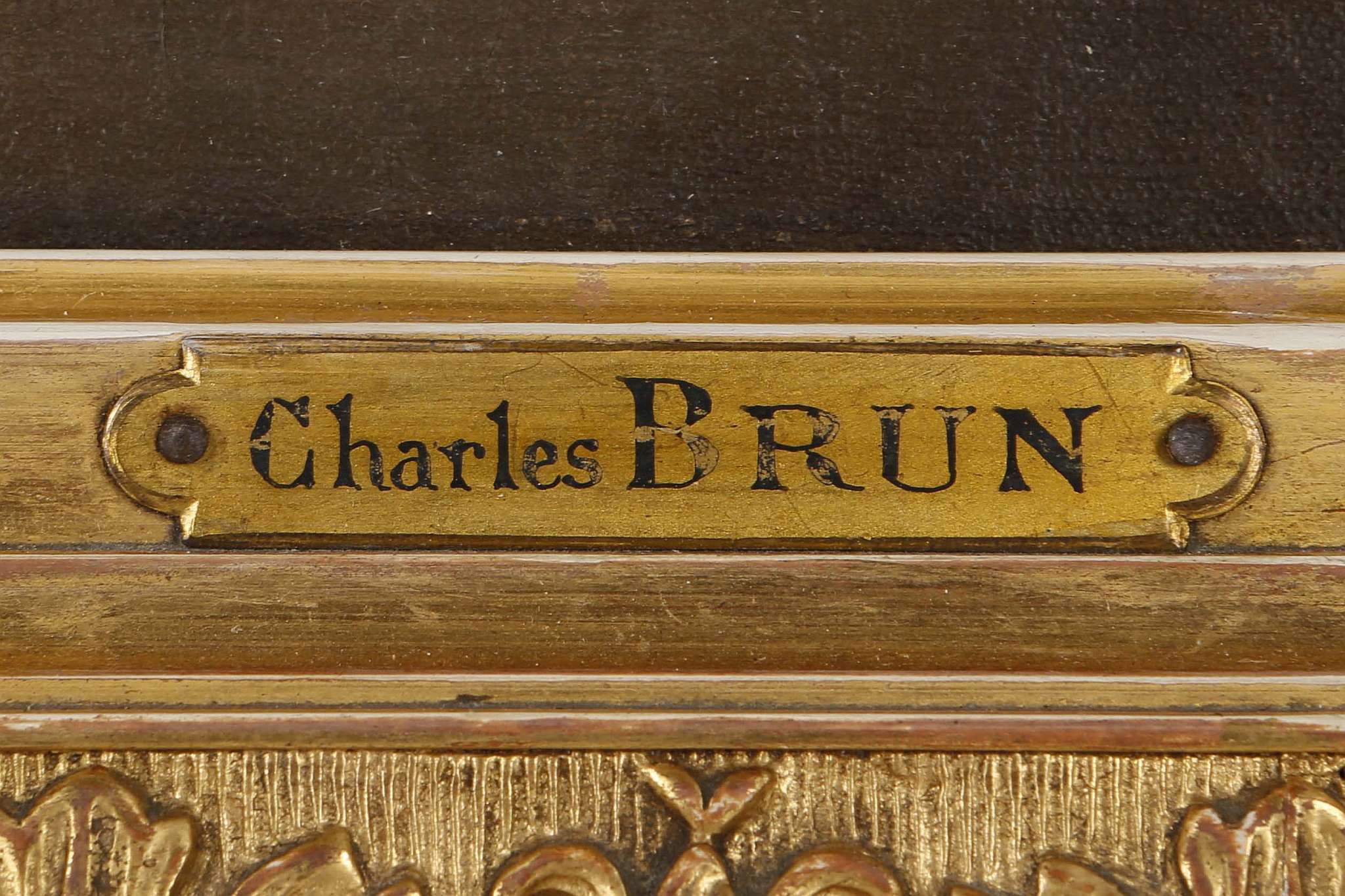 Attributed to Charles Guillaume Brun (French, 1825 - Image 3 of 5