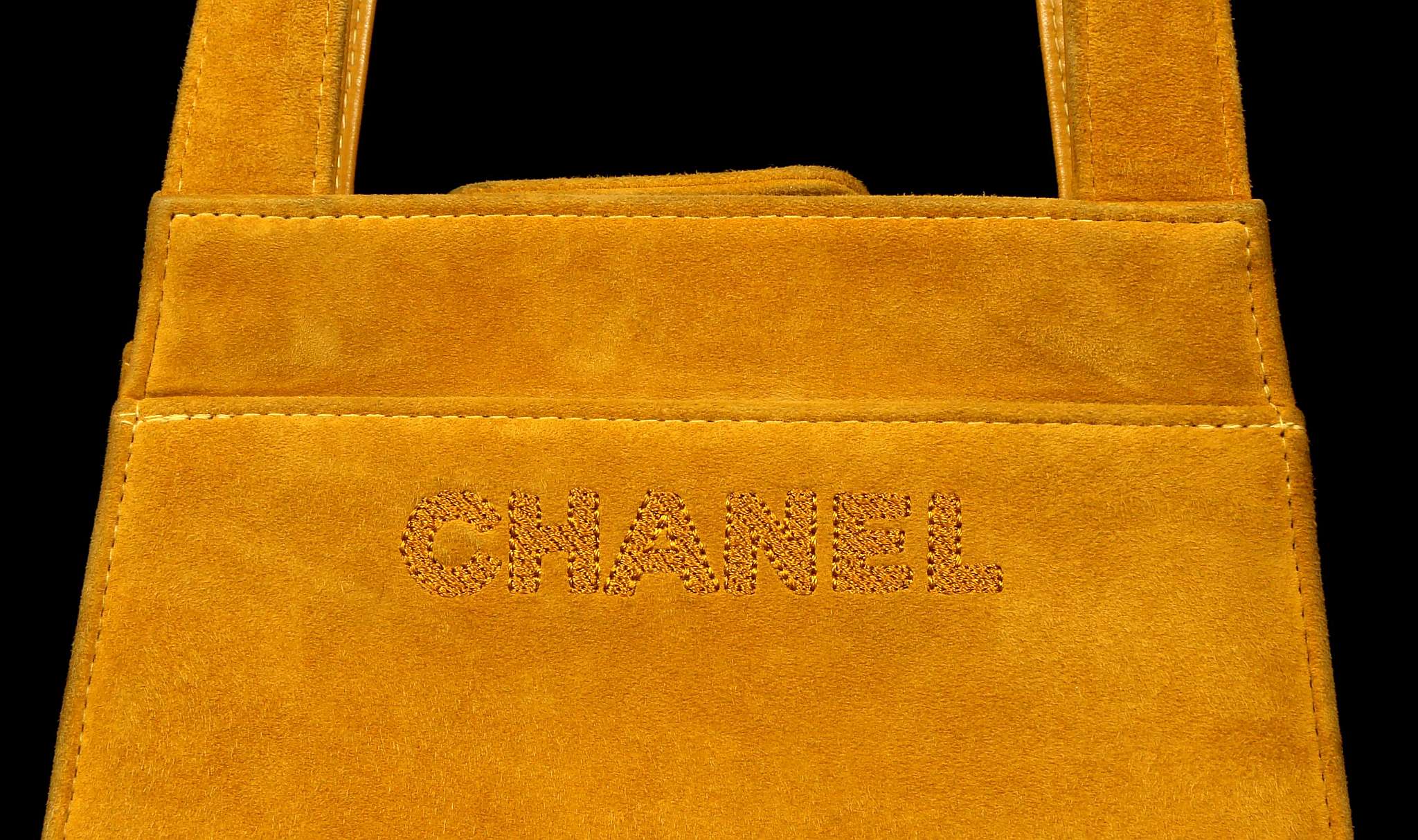 CHANEL EVENING BAG, date code for 1998, mustard ye - Image 3 of 8