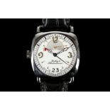 A gent's stainless steel cased 'Dubey & Schaldenbrand - Caprice 03' wristwatch, with white dial,