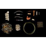 A GROUP OF MISCELLANEOUS ANTIQUITIES Late Period to Islamic Period Including a Romano-Egyptian