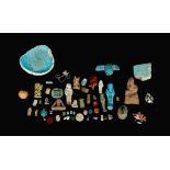 A GROUP OF MISCELLANEOUS EGYPTIAN ITEMS New Kingdom to Roman Period, circa 16th Century B.C. to