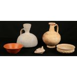 A GROUP OF ROMAN AND ISLAMIC ARTEFACTS Circa 2nd – 8th Century A.D. Including a Roman red slip