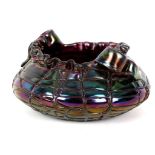 PALME KONIG - AN ART NOUVEAU PERIOD GLASS  BOWL, c