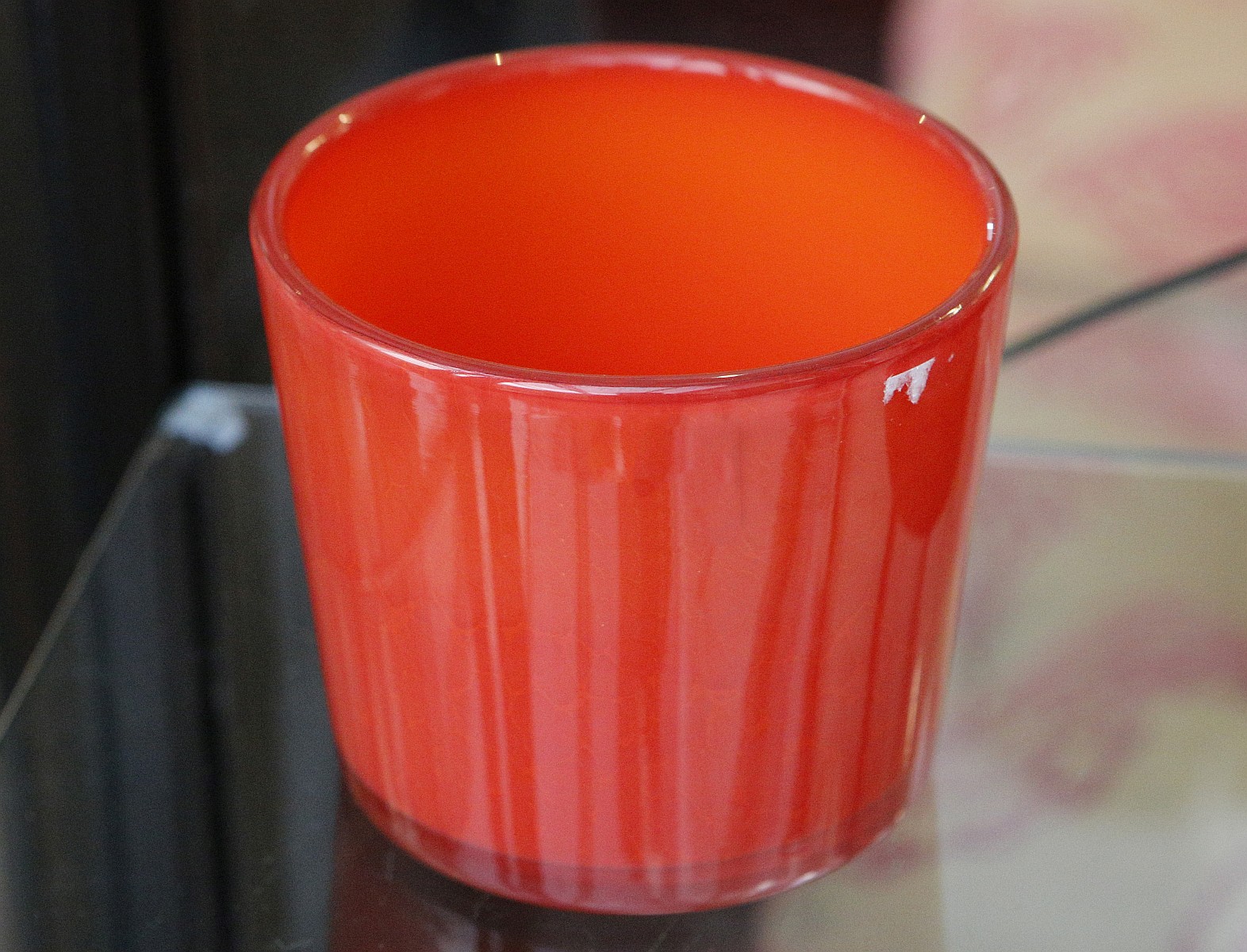 SVEND PALMQVIST for ORREFORS, a red cased glass va