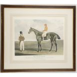 Two early 19th century jockey & horse engravings,