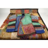 A Chinese jacket, multi coloured and materials and