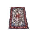 Persian Sarouk rug, 2.00m x 1.30m. Condition rating A.