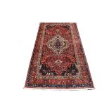 Persian Bakhtiar carpet, West Iran, 3.85m x 2.10m. Condition rating A.