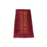Persian meshed belouch rug, North East Iran, 2.00m x 1.03m. Condition rating A.