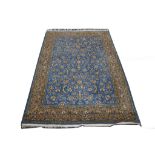 Mid to late 20th century, Persian qum carpet, 3.28m x 2.20m. Condition rating A/B.