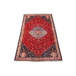 Persian Qashqai carpet, South West Iran, 2.62m x 1.71m. Condition rating B.