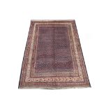 Persian 'Mir' design hamadan carpet, 3.12m x 2.12m. Condition rating A.