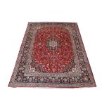 Persian Kashan carpet, Central Iran, 3.30m x 2.65m. Condition rating A.