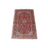 Persian Kashan rug, Central Iran, 2.03m x 1.31m. Condition rating A.