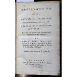 WHYTT, Robert (1714–66). Observations On The Nature, Causes, and Cure of those Disorders which