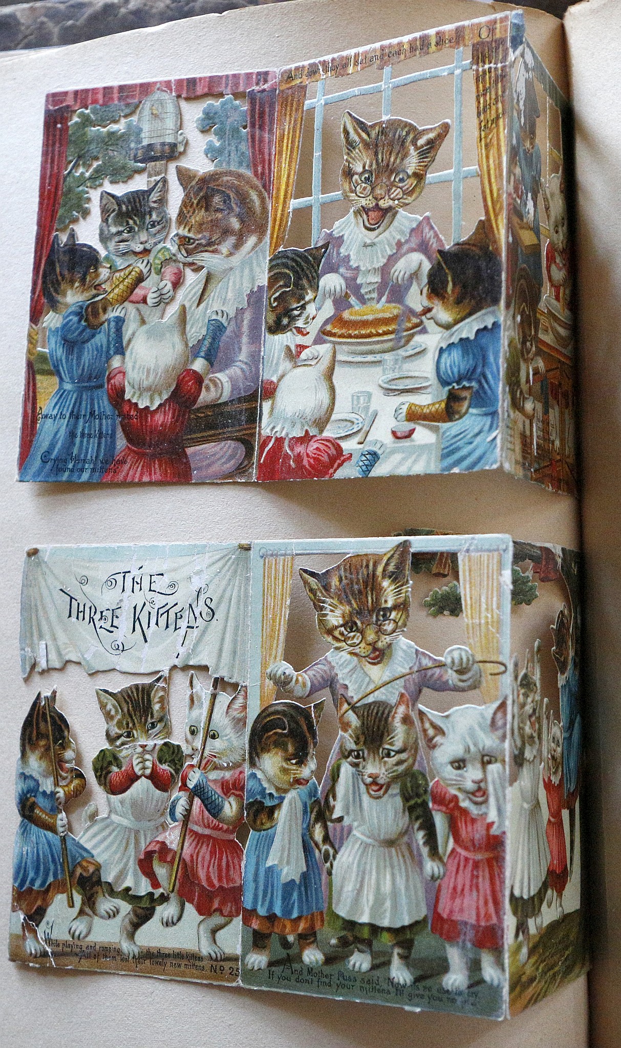 ALBUMS - Two albums, one an album of Victorian tipped-in die cuts and the other; an album of 18th/ - Image 7 of 11