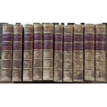 SHAKESPEARE, William. The Dramatic Works. Chiswick: Charles Whittingham, 1826. 10 volumes, 8vo. (