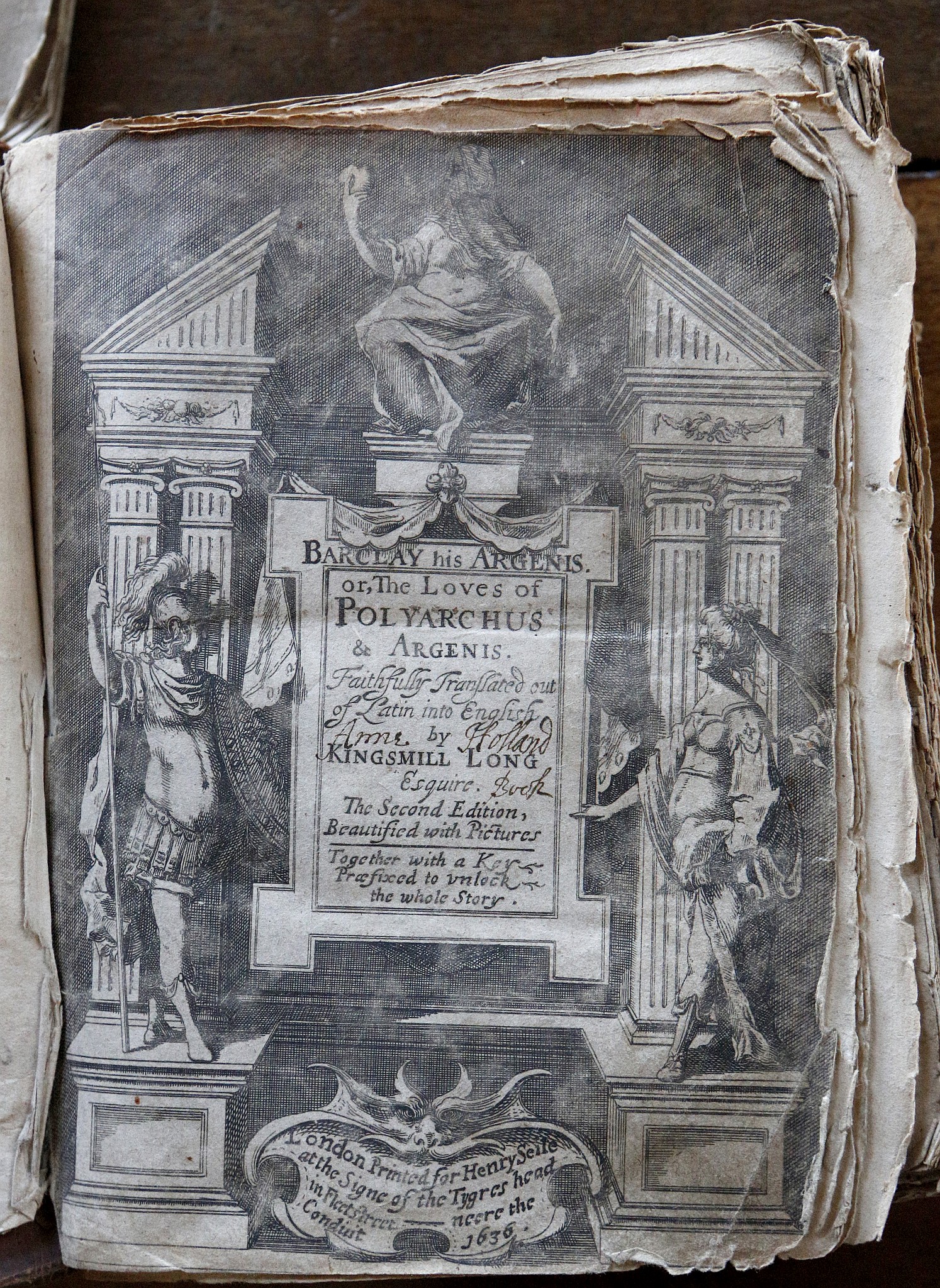 17th AND 18th-CENTURY MISCELLANY including John Barclay's His Argenis, or the Loves of - Image 3 of 6