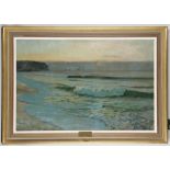 Albert Julius Olsson R.A., R.B.A. (1864-1942). 'Golden Afternoon, Cornish Coast'. Oil on canvas