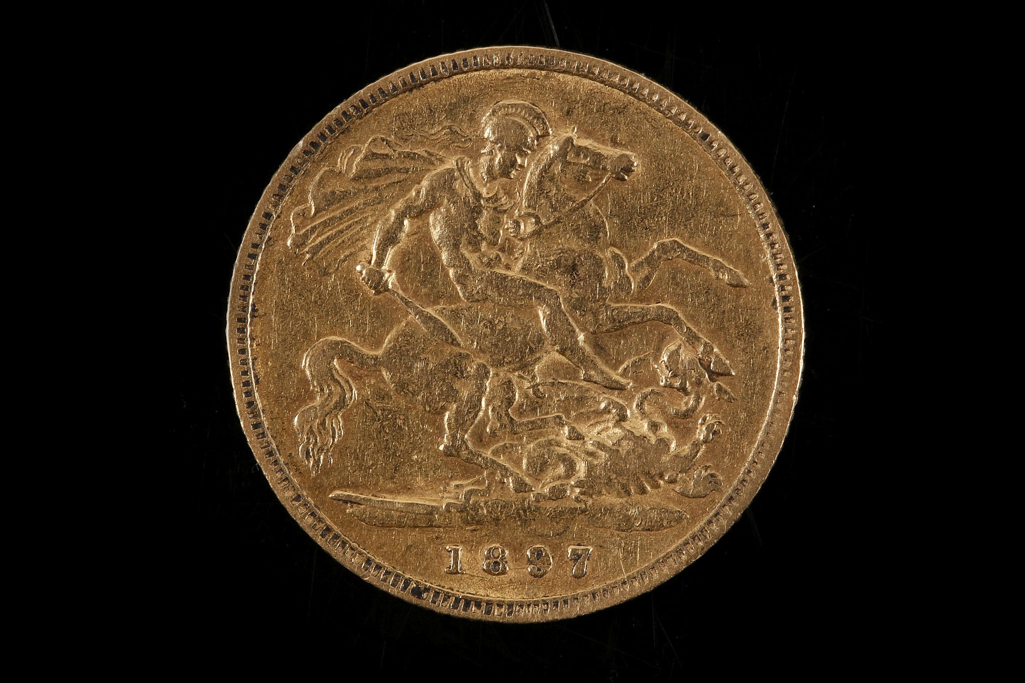 Victorian half sovereign, jublilee bust.