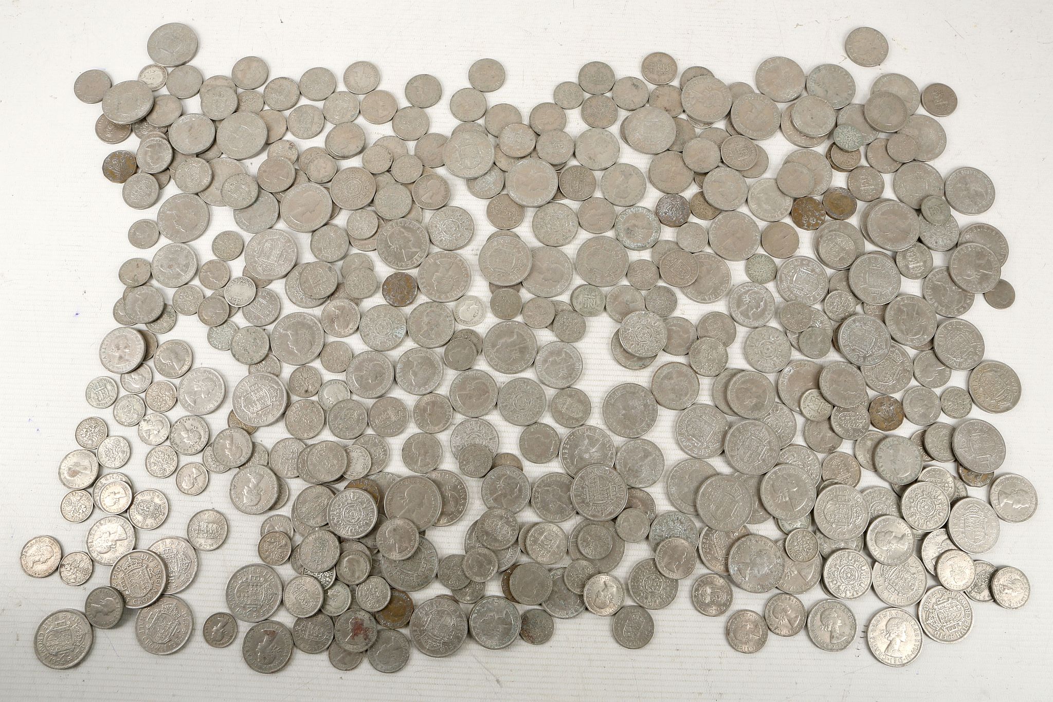 A large collection of coins relating to G.B. to include copper and cupro nickel, Victorian, Edward