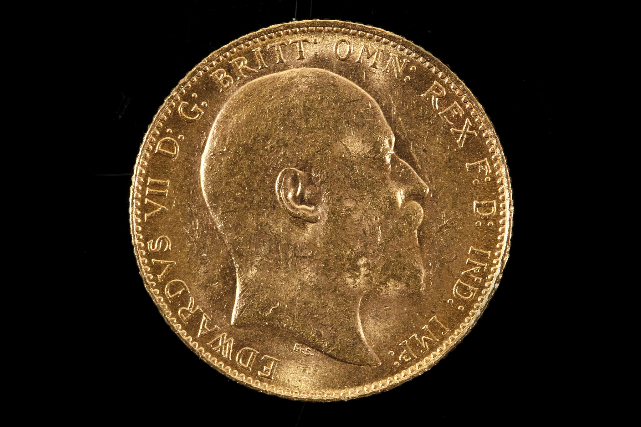 Edward 1910 sovereign, EF. - Image 2 of 2