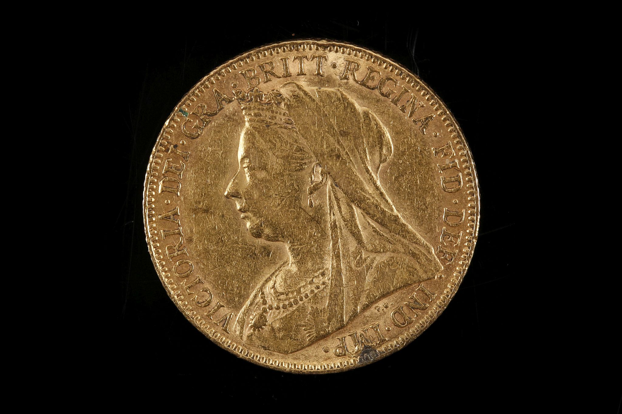 Victorian sovereign 1899, jubilee head left / George and dragon. - Image 2 of 2