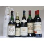 Wine - Moulin-a-vent 1984,Gruad Larose 1967, Chateau Bouscaut 1971, Antonin Rodet Cote de beaune