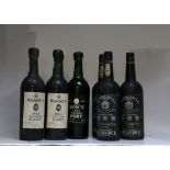 Port - Vintage Port collection Warres 1963 x 4, Dows 1963 x 1, Delaforce 1975 x 3  (8)