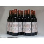 Wine -  Baron De Pichon Longueville Bordeaux case of 11 OWC 1985  (11)