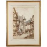 WITHDRAWN!!  Paul Marney 1825-1914. 'Berne - From the Continental Tour'. Watercolour and pencil