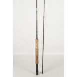 A Daiwa made in Scotland 'Whisker Kevlar', 10ft two piece Tournament Osprey fly rod.