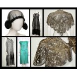 1920s FASHION, five pieces to include a peppermint