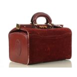 VINTAGE MUST DE CARTIER GLADSTONE STYLE BAG, Borde