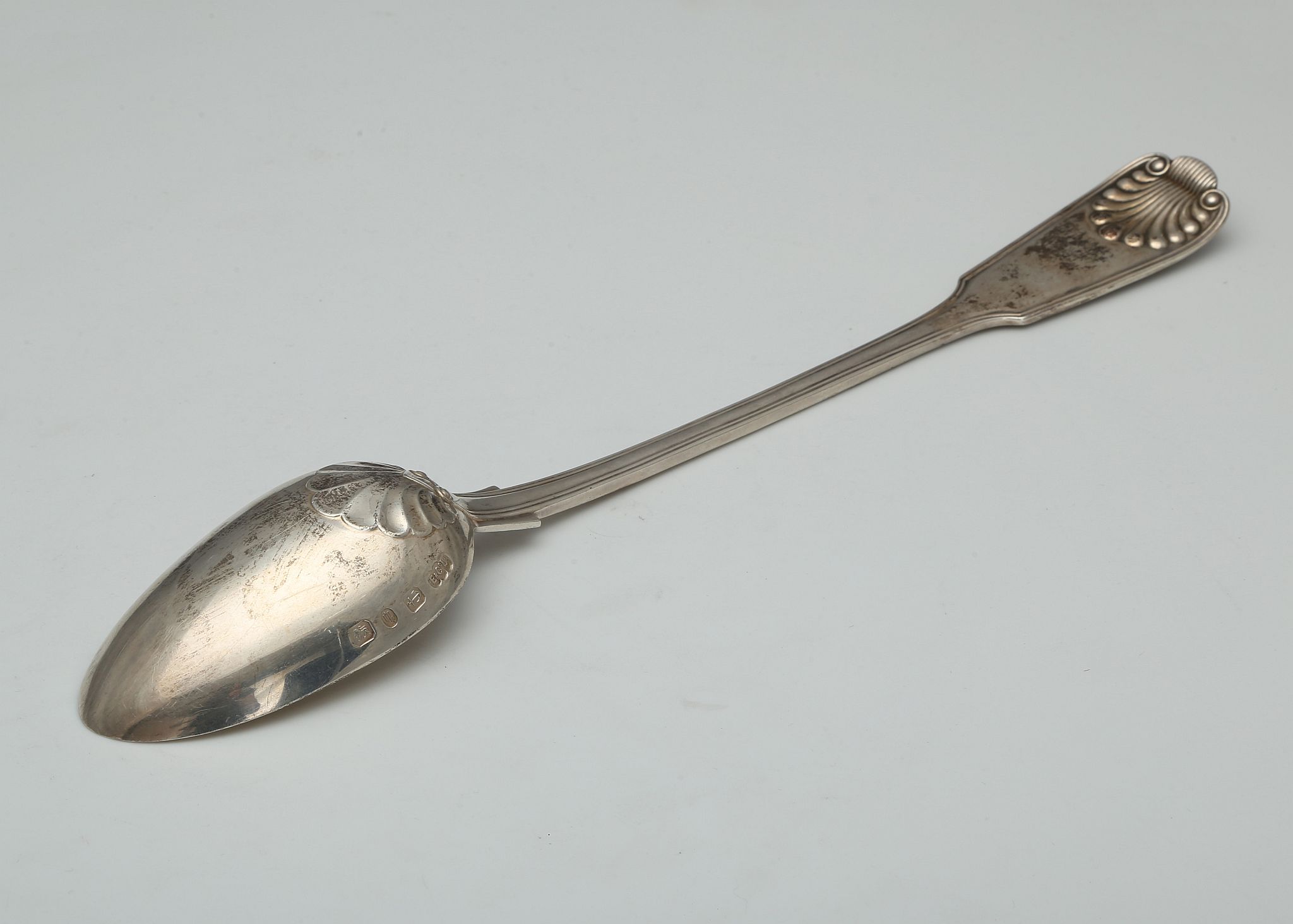 Antique Victorian Sterling Silver basting / stuffing spoon by Elkington & Co Ltd, Birmingham 1890. - Image 2 of 3