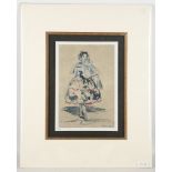 Edouard Manet (French, 1832-1883), 'Lola de Valence', offset colour lithograph, signed in the