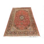 Persian Kashan carpet, 3.30m x 2.30m, condition ra