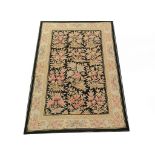 Chinese needle-point rug, 1.73m x 1.17m, condition