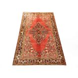 Persian Mahal rug, West Iran, 2.50m x 1.38m, condi