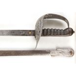 Infantry Officer's sword, 1895 pattern, domed pomm