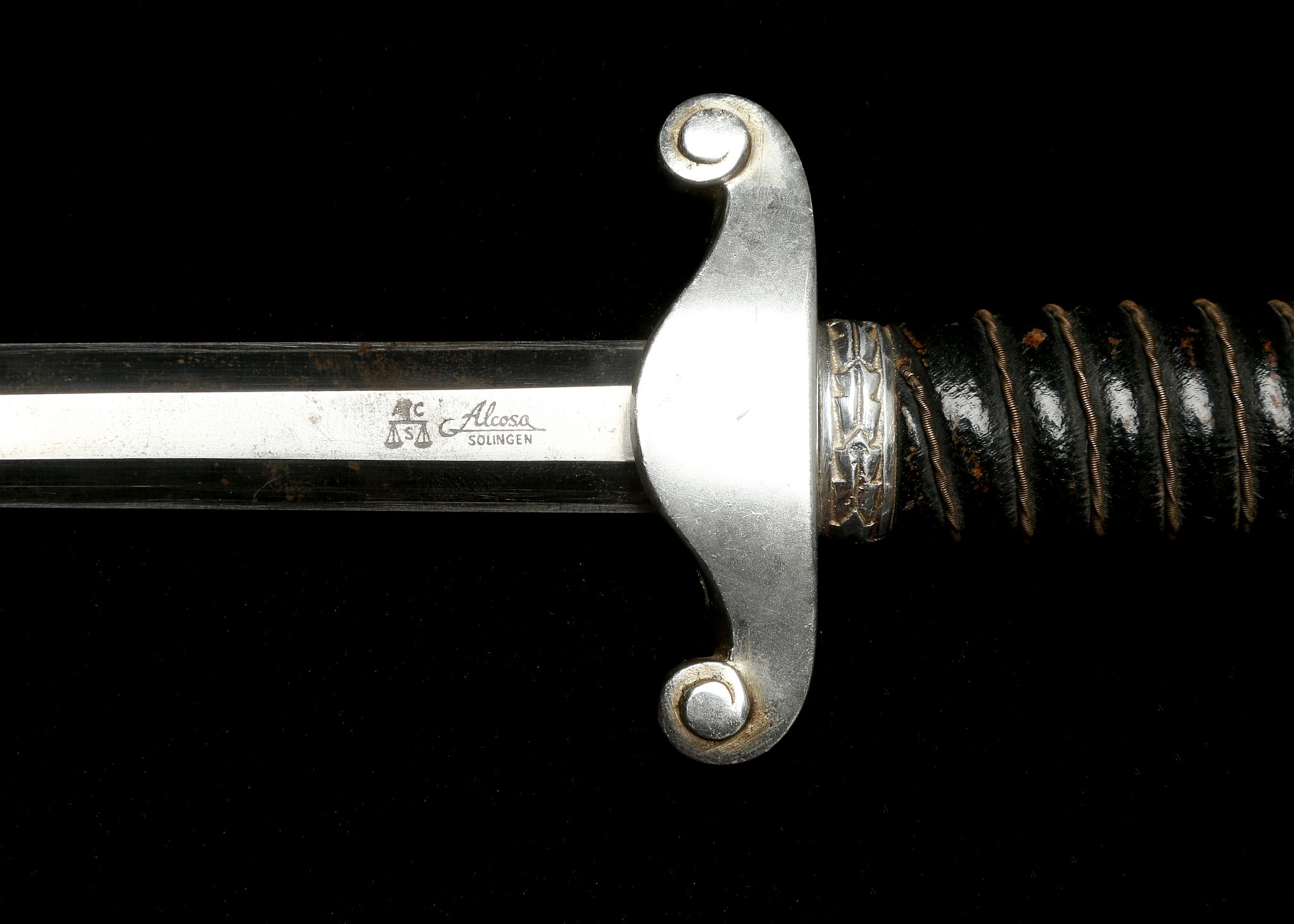 German 3rd Reich, Land Custom's dagger and scabbar - Image 3 of 3