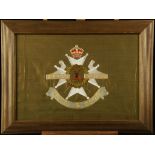 Regimental crest Sherwood Foresters Notts & Derby