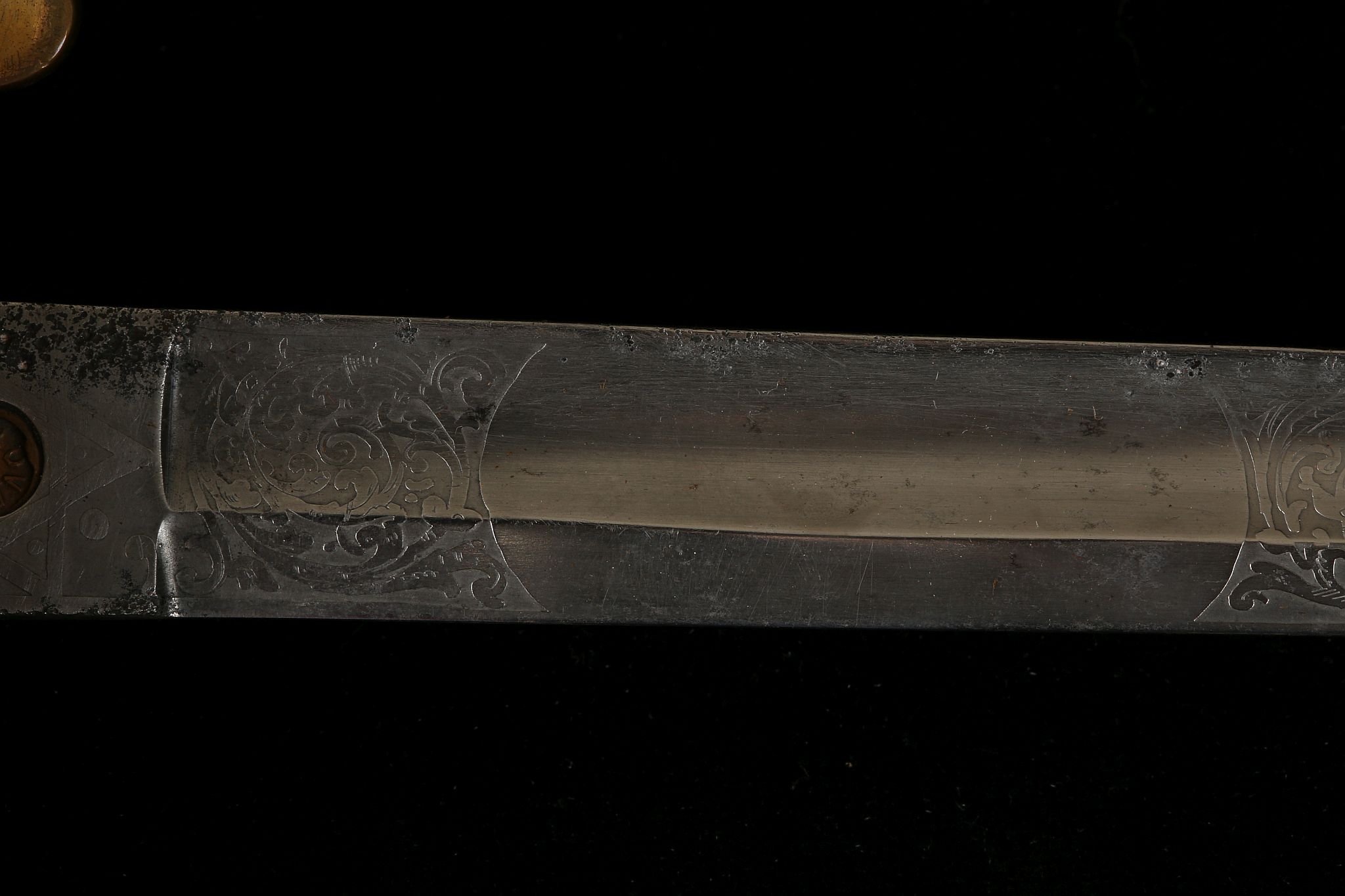 Royal Navy 1822 pattern Officer's dress sword, Geo - Image 5 of 9