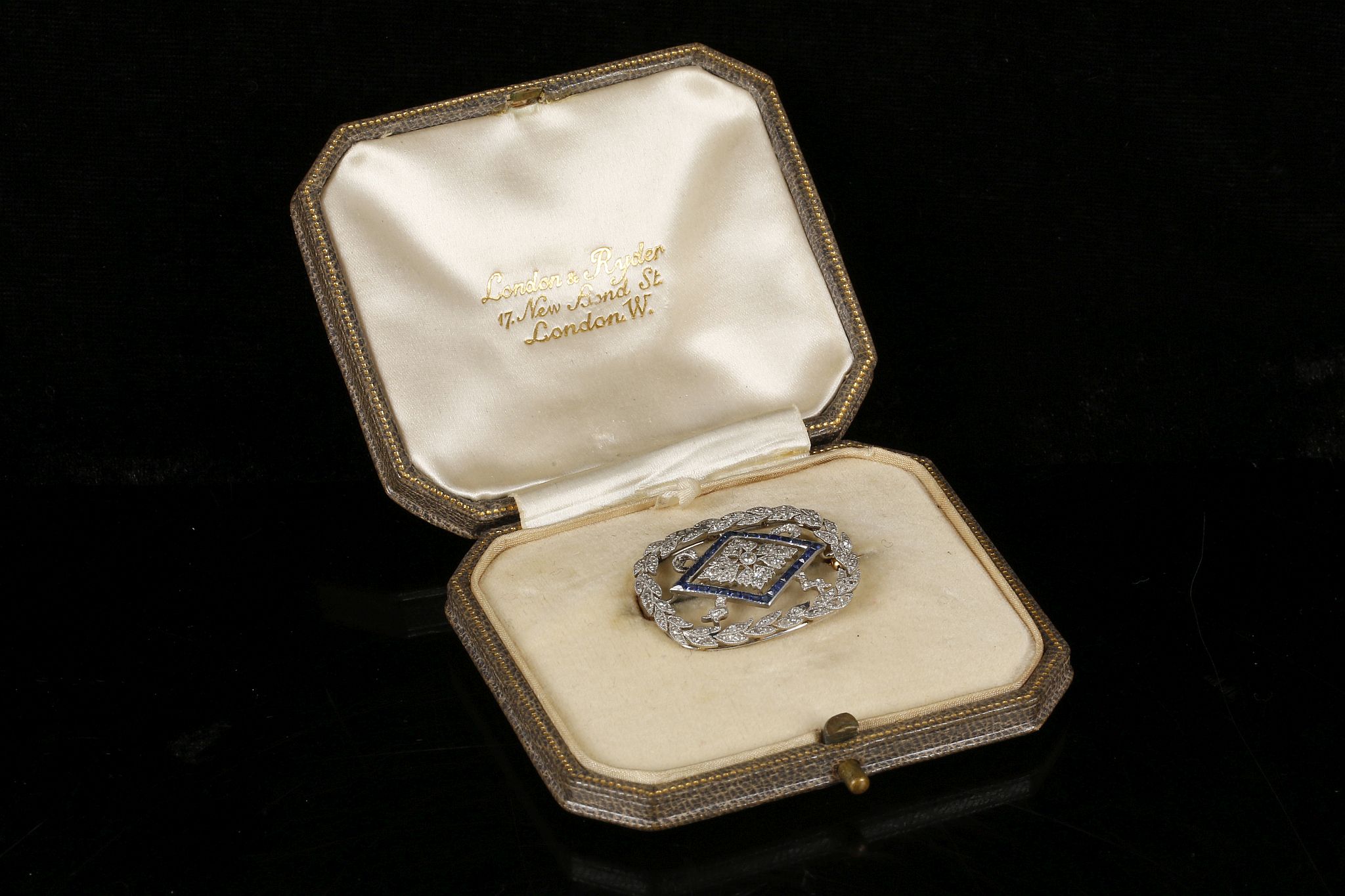 An early 20th Century 18ct gold/platinum, diamond - Image 3 of 3